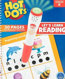 Educational Insights - Hot Dots - Lets Learn Reading Workbook - Kindergarten