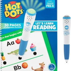 Educational Insights - Hot Dots - Lets Learn Reading Workbook - Pre K