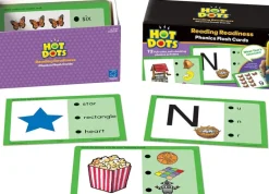 Educational Insights - Hot Dots - Phonics Flash Cards Reading Readiness - Grade K