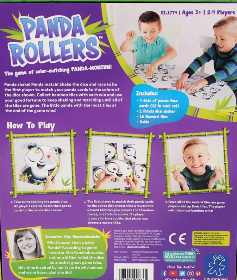 Educational Insights - Panda Rollers Game