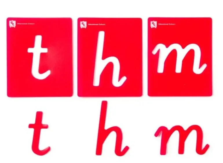 Edvantage - Alphabet Lower Case Stencils Set