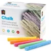 Edvantage - Chalk Dustless Coloured - Box of 100