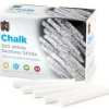 Edvantage - Chalk Dustless White - Box of 100