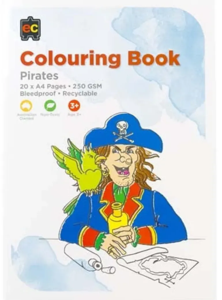 Edvantage - Colouring Book - Pirates