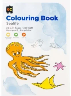 Edvantage - Colouring Book - Sealife