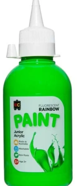 Edvantage - Fluorescent Paints 250ml - Green