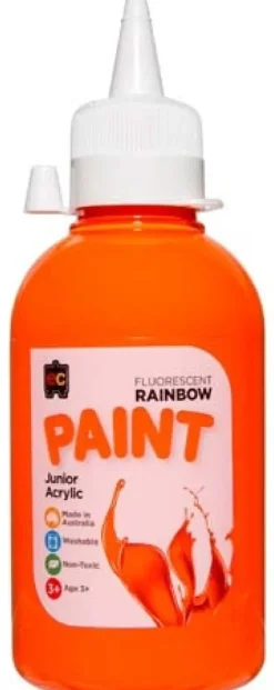 Edvantage - Fluorescent Paints 250ml - Orange