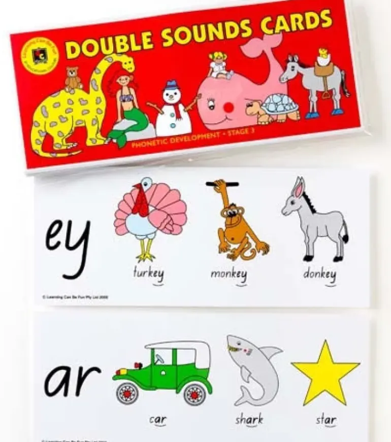 Edvantage - Giant Flash Cards = Double Sounds