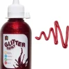 Edvantage - Glitter Paints 250ml - Red