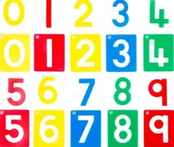 Edvantage - Numbers Stencil Set - Small