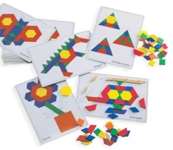 Edvantage - Pattern Block Picture Card Set