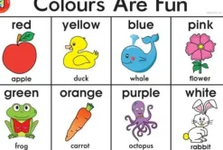 Edvantage - Placemat - Colours are Fun