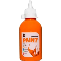 Edvantage - Rainbow Paints 250ml - Orange