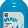 Edvantage - Splash Classroom Acrylic Paint 2Ltr - Sky Blue Colbalt