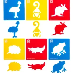 Edvantage - Stencil Sets - Australian Animals Series 2