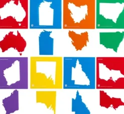 Edvantage - Stencil Sets - Australia & States