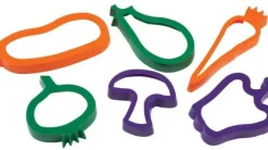 Edvantage - Vegetable Cutters Set of 6