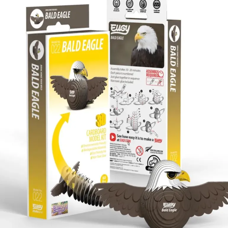 EUGY - Bald Eagle 3D Puzzle