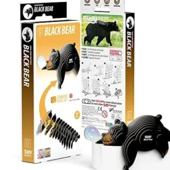EUGY - Black Bear 3D Puzzle