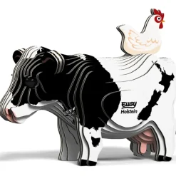EUGY - Holstein Friesian Cow 3D Puzzle