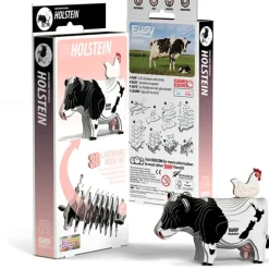 EUGY - Holstein Friesian Cow 3D Puzzle