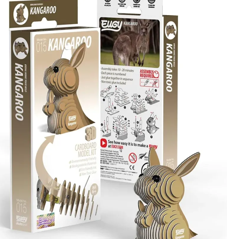 EUGY - Kangaroo 3D Puzzle