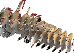 EUGY - Raptor 3D Puzzle