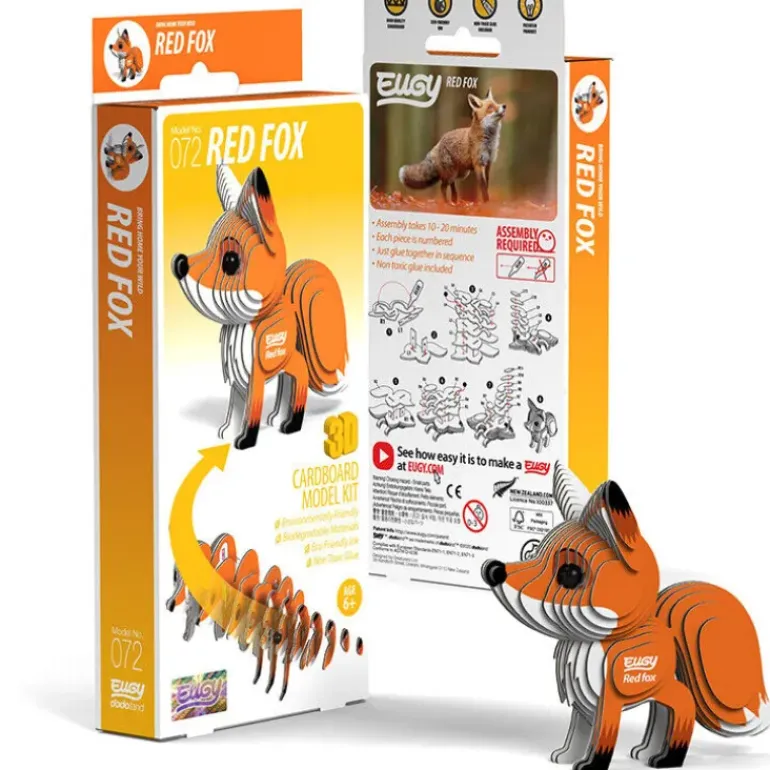 EUGY - Red Fox 3D Puzzle