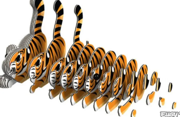 EUGY - Tiger 3D Puzzle