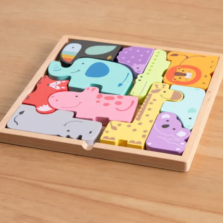 Fat Brain - Animal Block Puzzle
