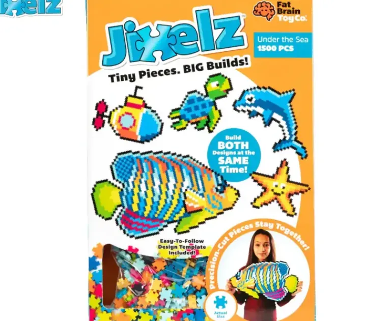 Fat Brain - Jixelz Puzzles - Under The Sea