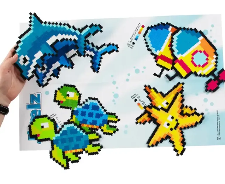 Fat Brain - Jixelz Puzzles - Under The Sea