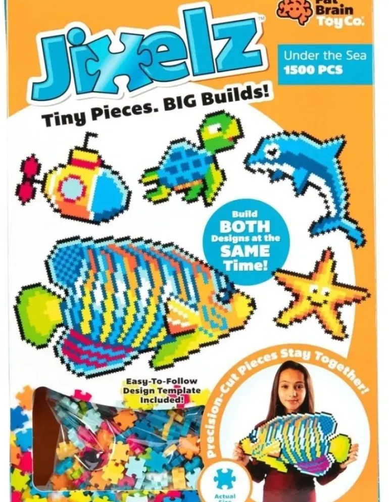 Fat Brain - Jixelz Puzzles - Under The Sea