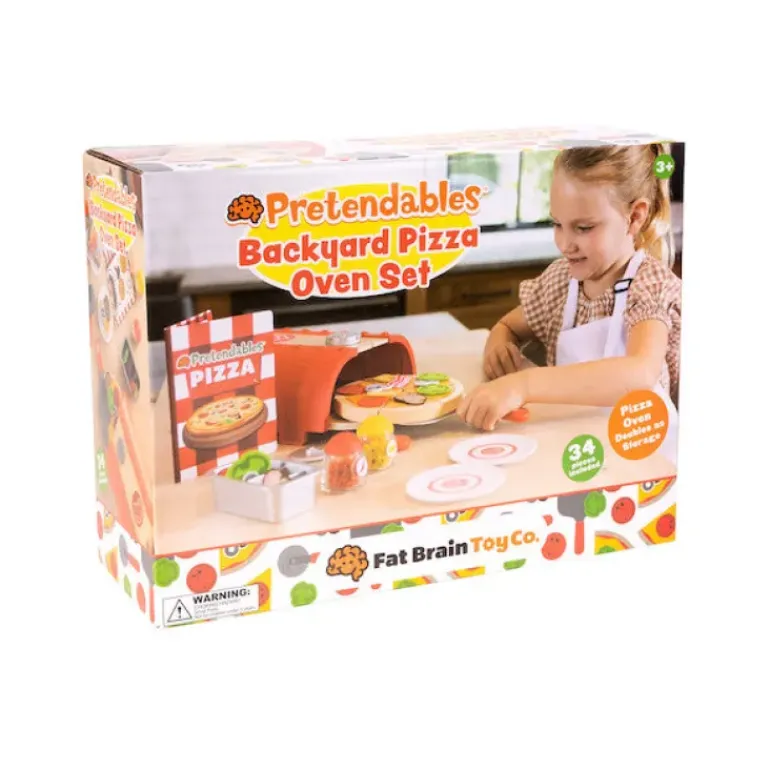 Fat Brain - Pretendables Pizza Set