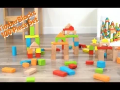 Fat Brain - TimberBlocks 100pc Block Barrel
