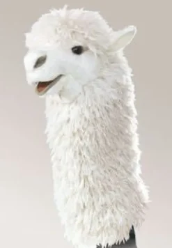 Folkmanis - Alpaca Stage Puppet