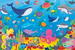 Galt - Giant Floor Puzzle 30 pcs - Counting Creatures