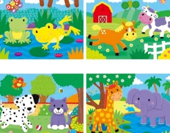 Galt - 4 Puzzles In a Box - Animals