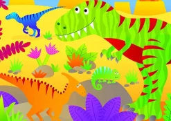 Galt - 4 Puzzles In a Box - Dinosaurs