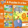 Galt - 4 Puzzles In a Box - Jungle