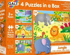 Galt - 4 Puzzles In a Box - Jungle