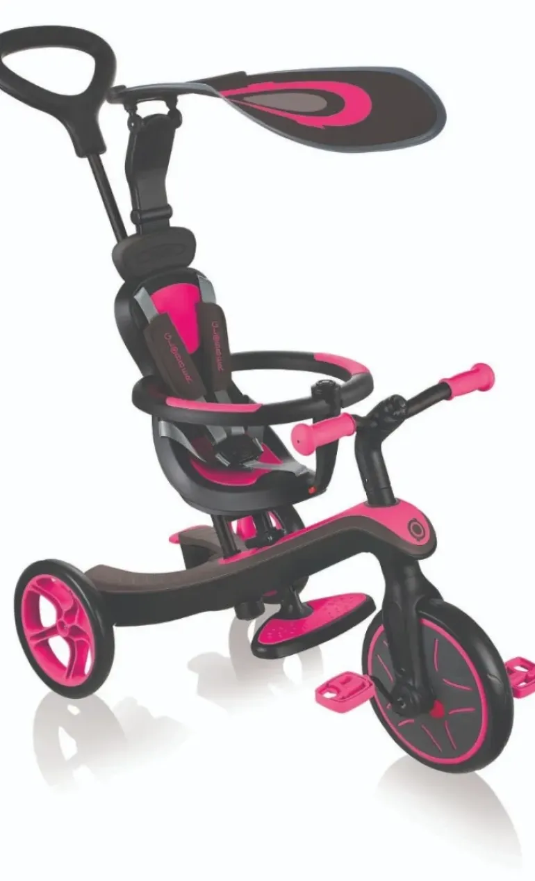 Globber - Explorer Trike 4 in 1 - Pink