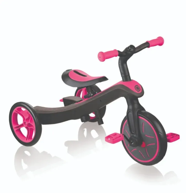Globber - Explorer Trike 4 in 1 - Pink