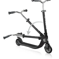 Globber - FLOW 125 Foldable Scooter - Black/Grey