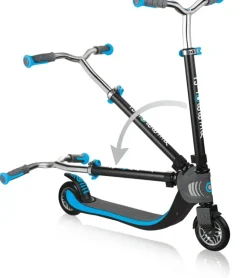 Globber - FLOW 125 Foldable Scooter - Sky Blue
