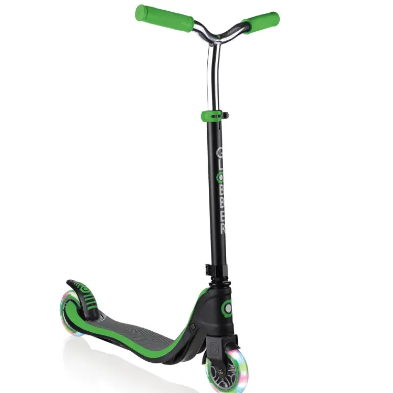 Globber - FLOW 125 with Lights Scooter - Green