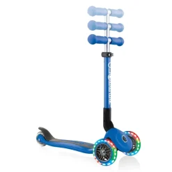 Globber - Primo Foldable with LIGHTS Scooter - Navy Blue