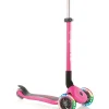 Globber - Primo Foldable with LIGHTS Scooter - Pink
