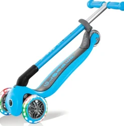 Globber - Primo Foldable With LIGHTS Scooter - Sky Blue