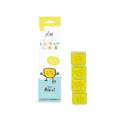 Glo Pals - Light Up Cubes Alex (Yellow)